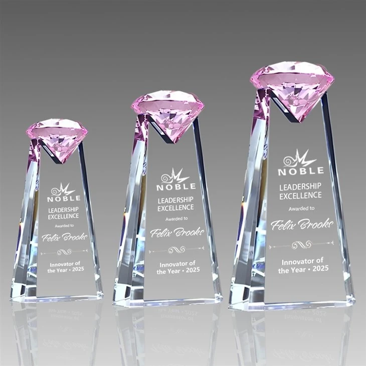 Crystal Colorful Diamond Trophy price