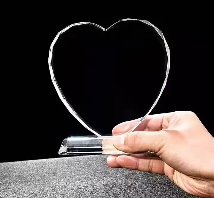 Glass Heart Trophy-3