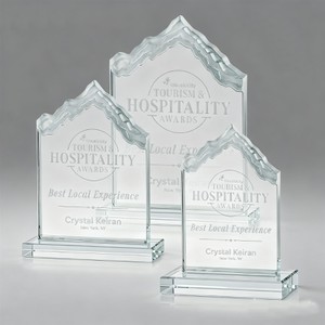 Jade glass Iceberg Award Jade glass Iceberg Award