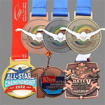 Custom Swimming Medals And Swim Meet Medals