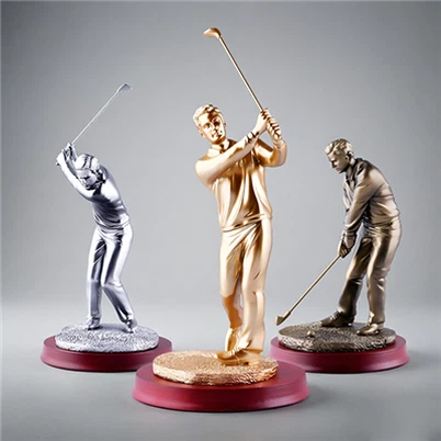 Golf Resin Trophies