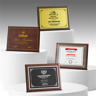 Wooden Retirement Plaque